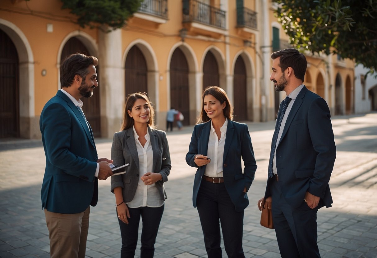 A lawyer guides newcomers in Malaga, offering legal advice and assistance with settling in