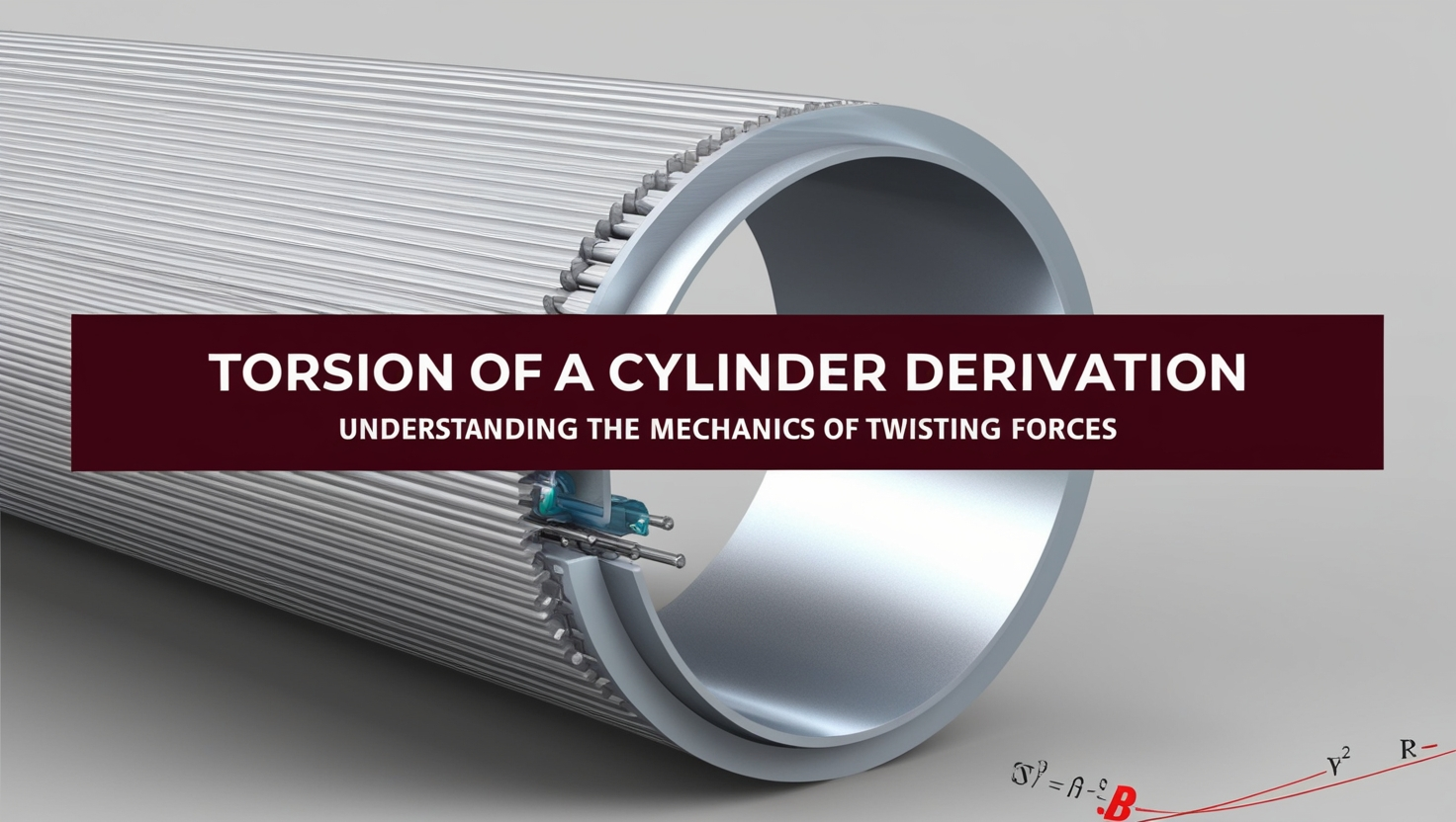 Torsion of a Cylinder Derivation