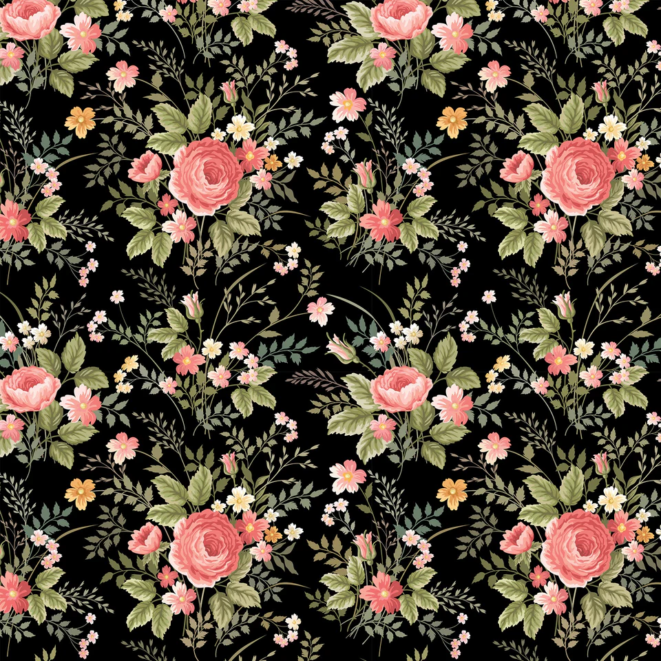 floral wallpaper