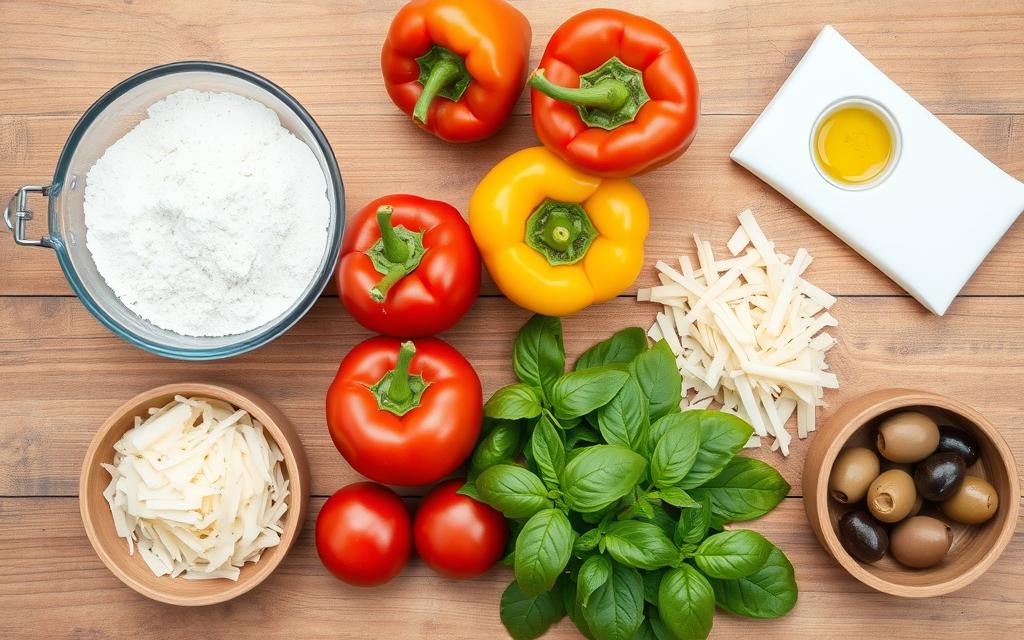 Gluten free pizza ingredients