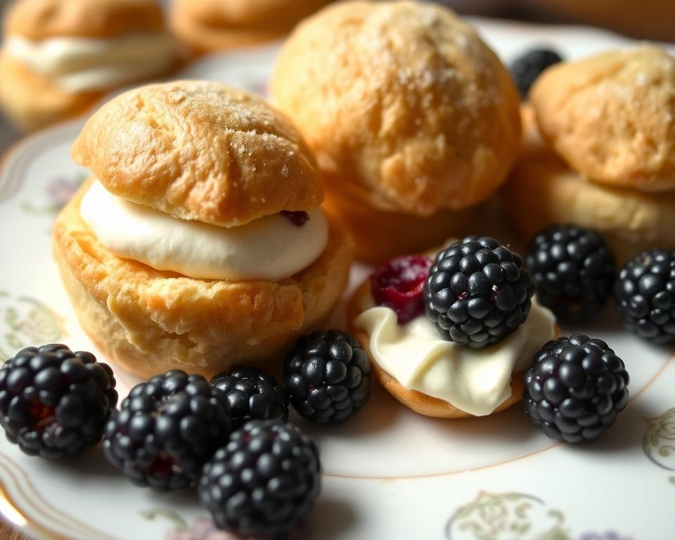 blackberries puff pastry cream cheese