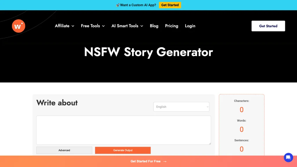 NSFW AI Story Generator