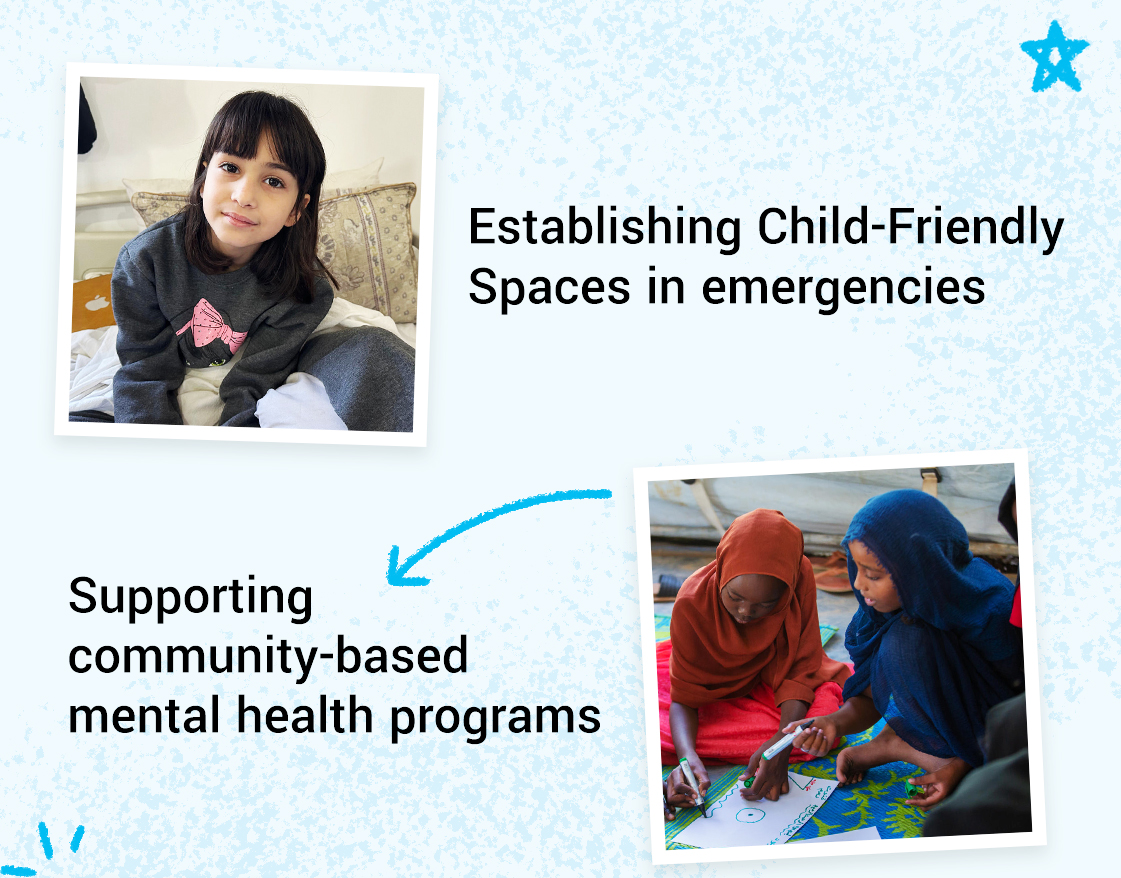 Establishing Child-Friendly Spaces in emergencies Supporting community-based mental health programs