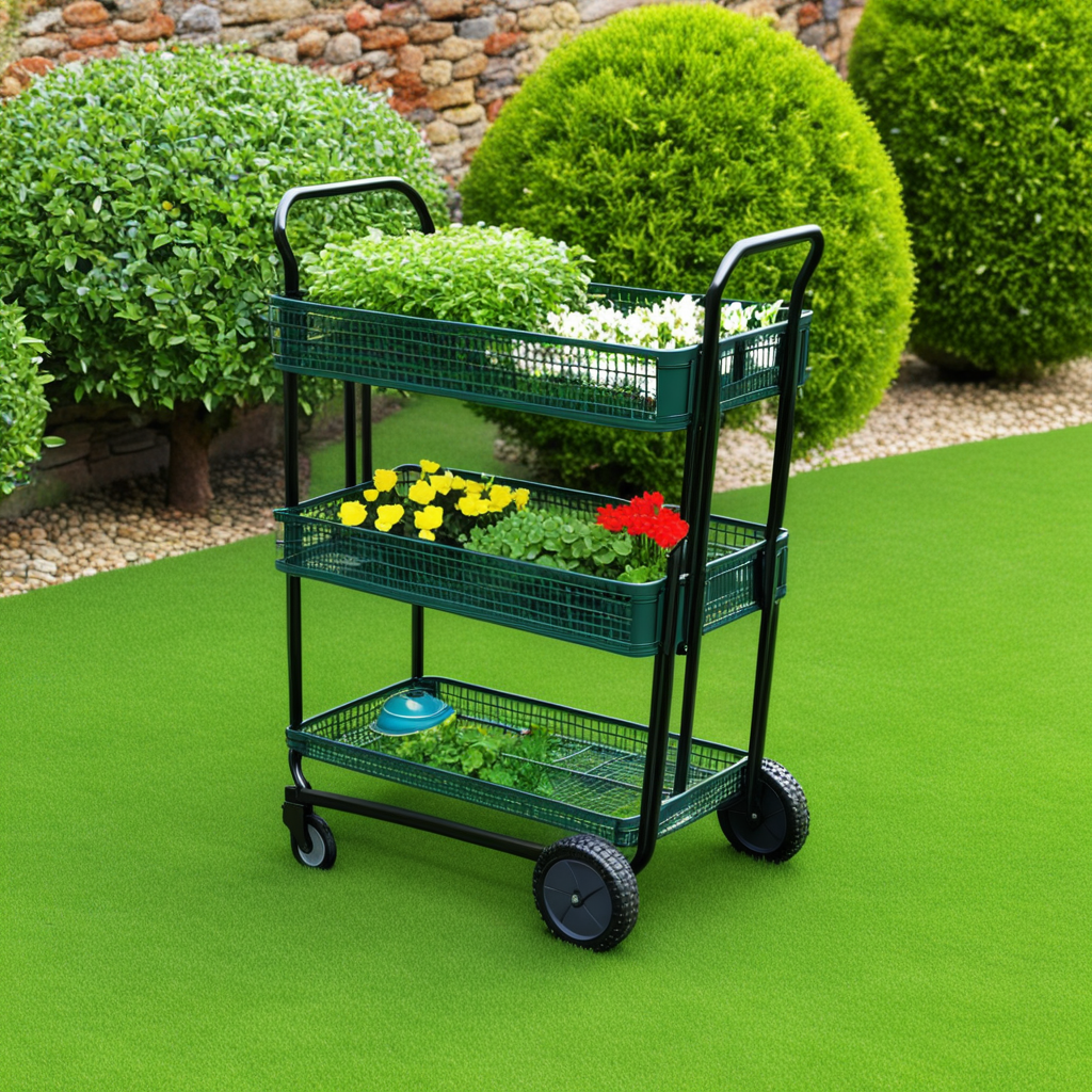 Folding Garden Trolleys: The Perfect Solution for Small Gardens