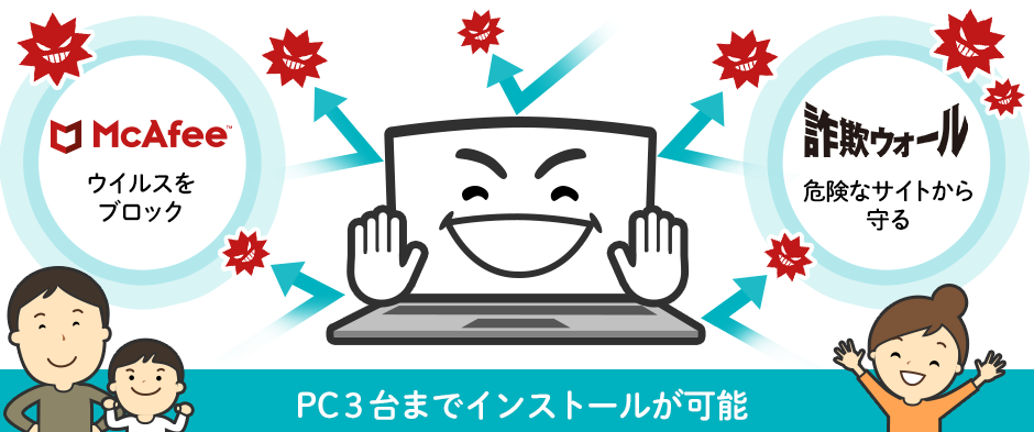 マカフィー　PCセキュリティ