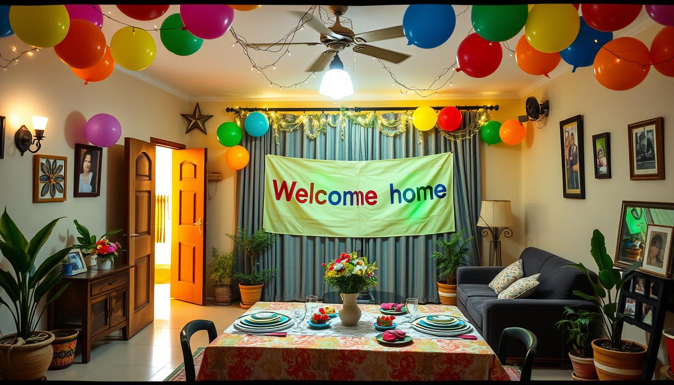 welcome home party ideas