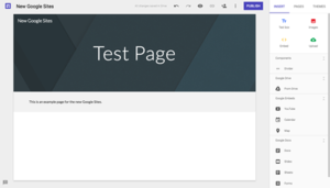 exemples de sites google