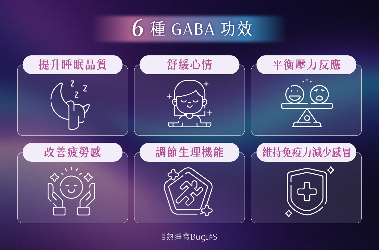6種GABA功效
