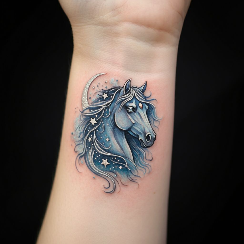 Fantasy Horse Tattoo