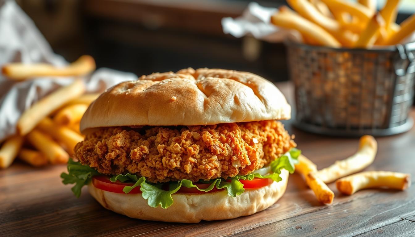 fried chicken sandwich