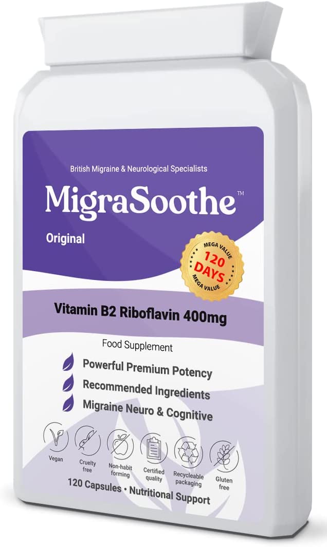 MigraSoothe Riboflavin capsules