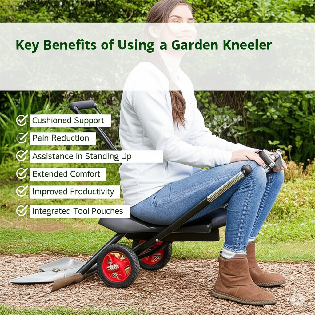Key Benefits of Using a Garden Kneeler