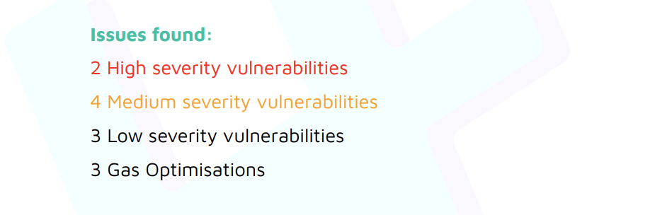 public audit report breakdown for montage token