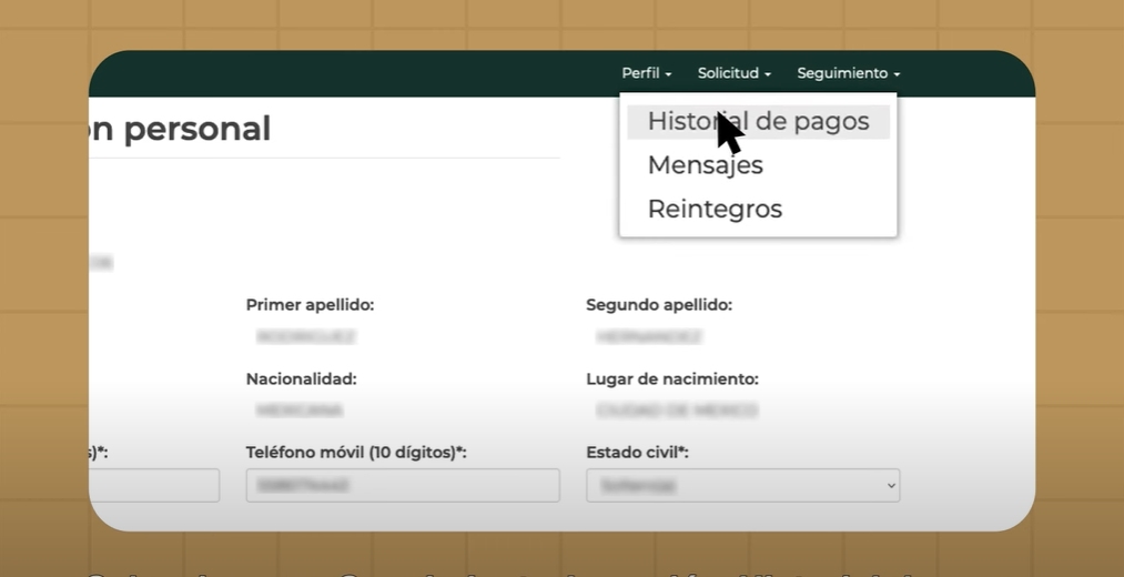 ¿Cómo realizar un seguimiento de su historial de pagos de becas?