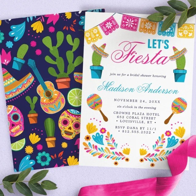 Mexican Theme Bridal Shower Ideas