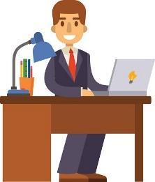 Office Worker Vector Illustration. Stock Clipart | Royalty-Free | FreeImages