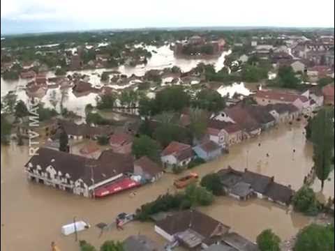 Obrenovac poplava 16. maj 2014