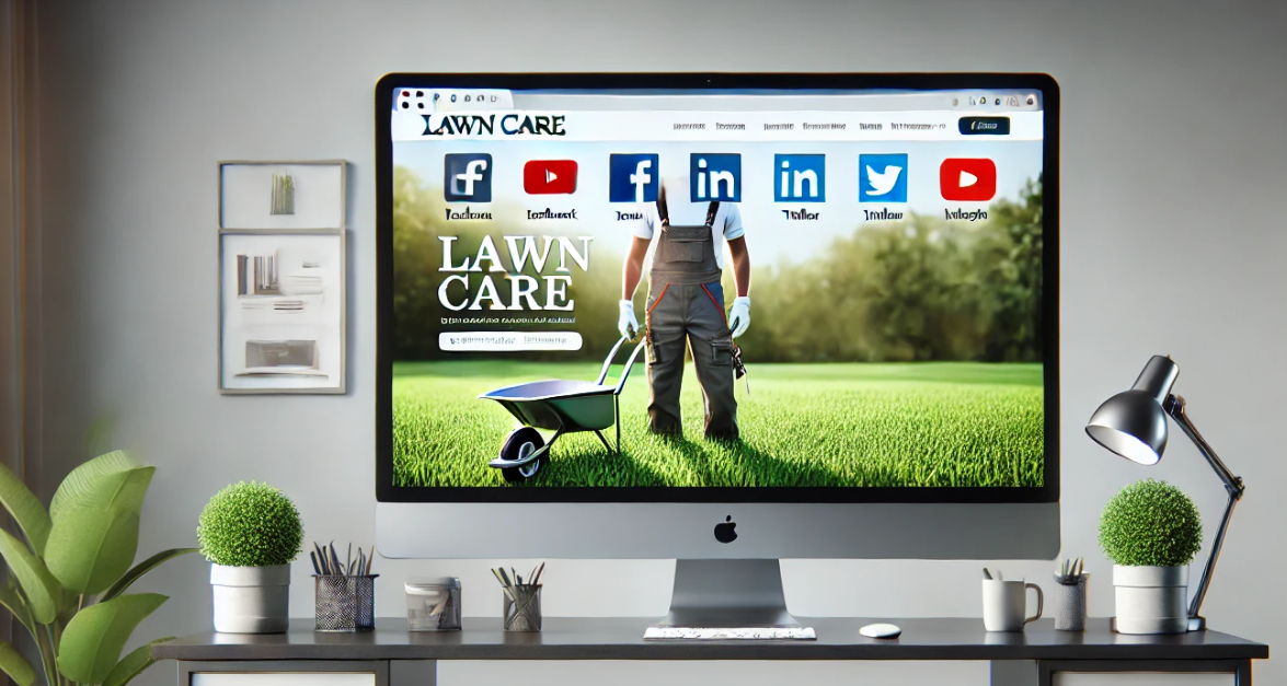 lawn care web design