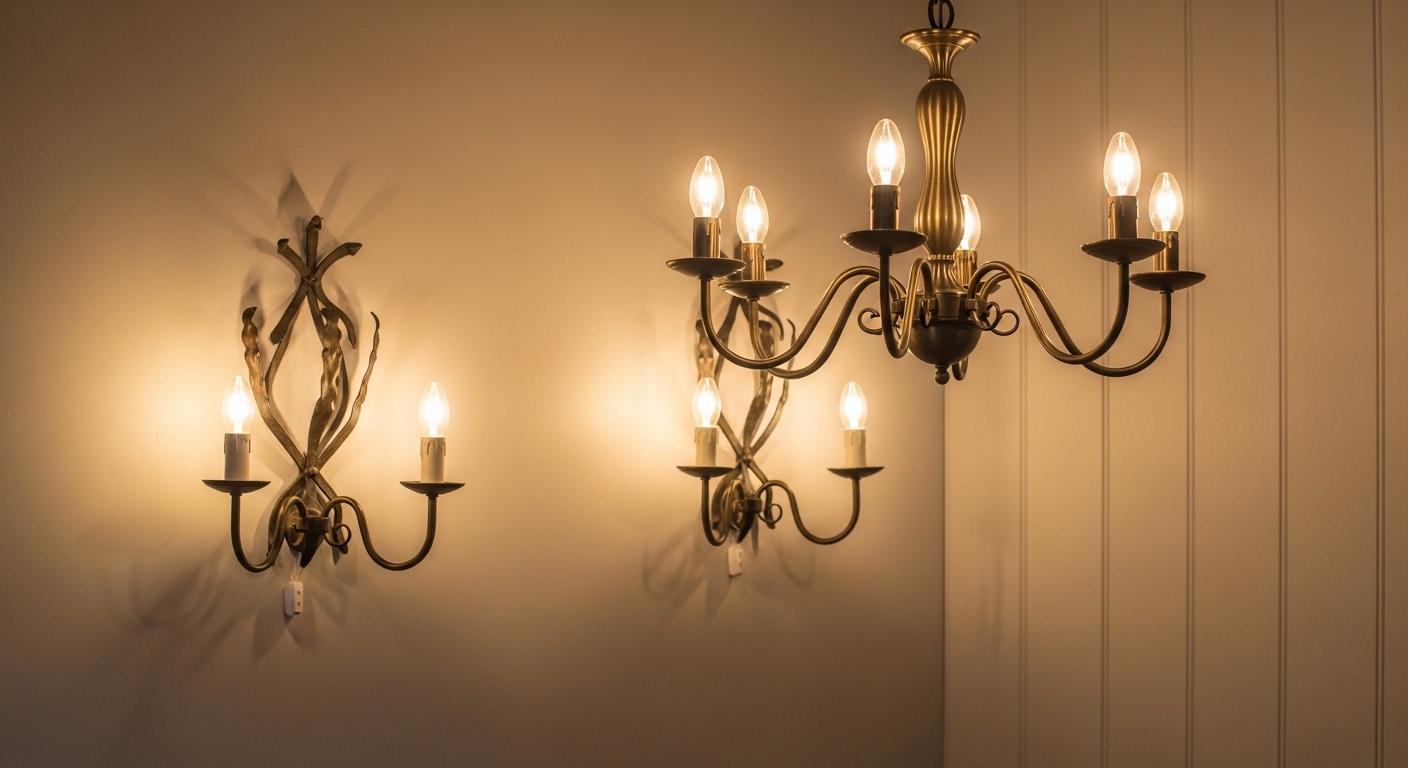 Antique-Style Lighting for living room