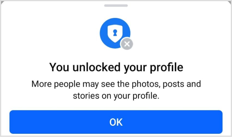 unlocked profile