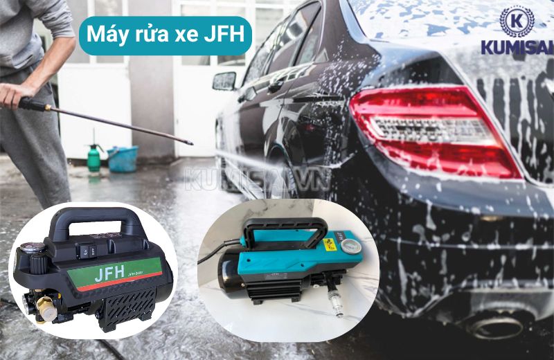 Máy rửa xe JFH được khá nhiều người dùng săn đón