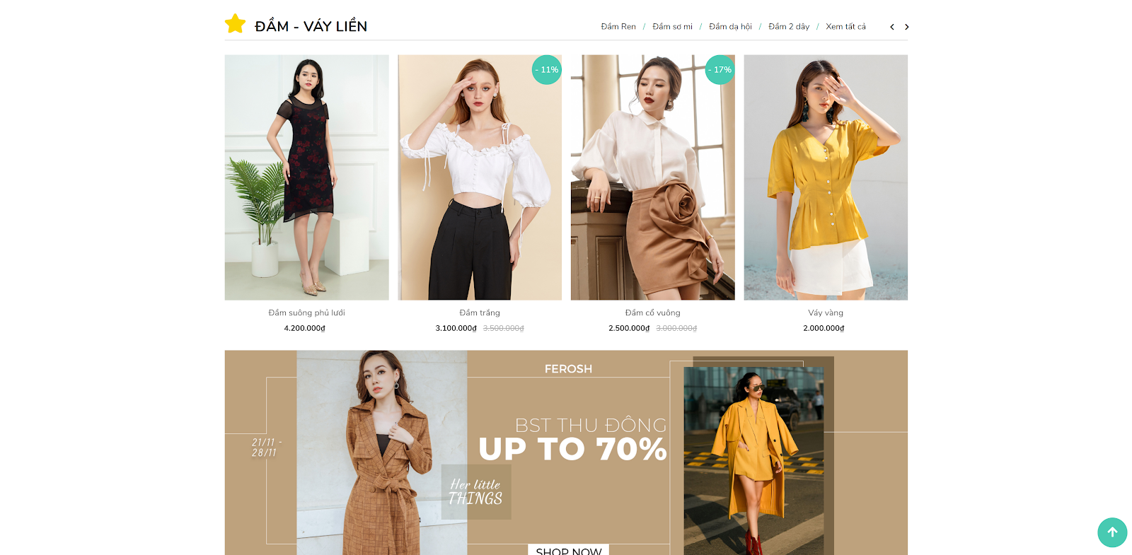 vốn để thiết kế website thời trang online