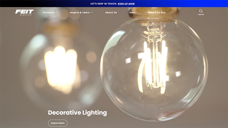 Home Page Feit Electric