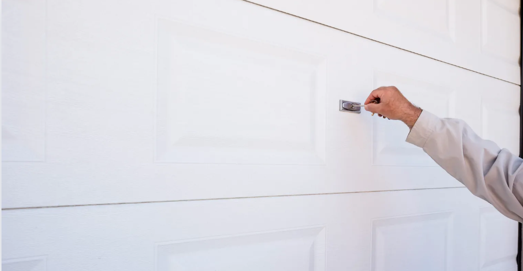 open garage door manually from outside