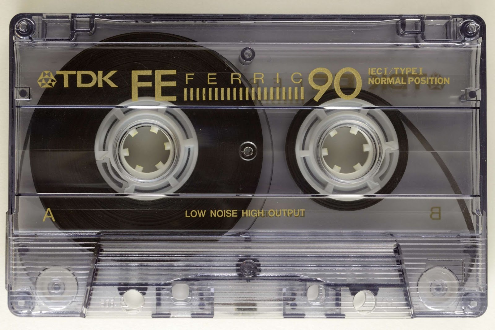 TDK cassette tape.