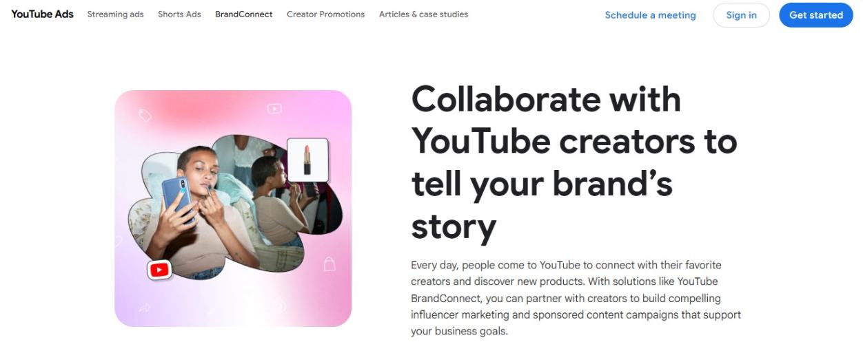  YouTube BrandConnect 