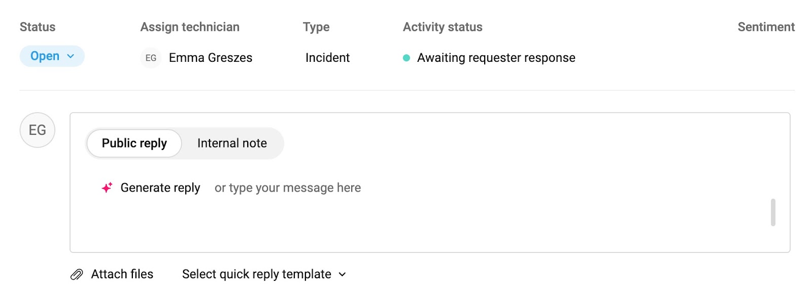 Screenshot of Atera's Ticketing and Helpdesk. Image via Atera.