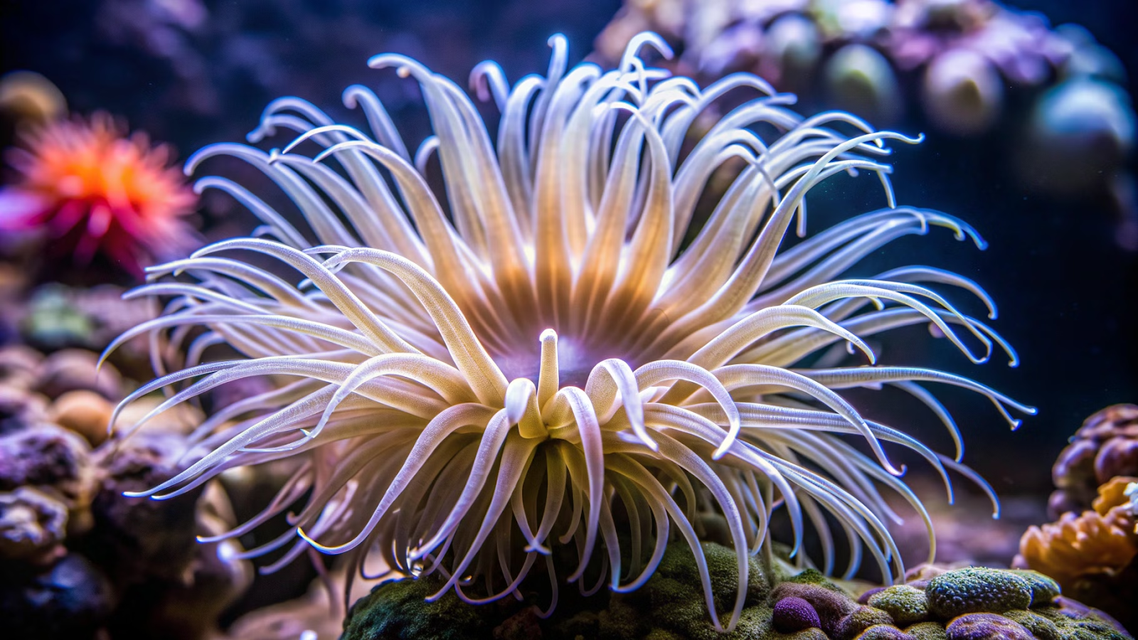 Anêmona-do-mar-vermelha (Actinia equina)