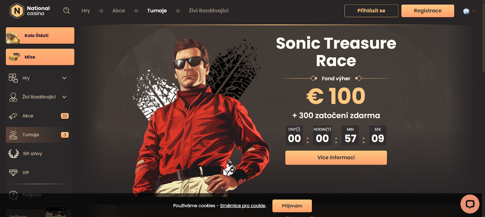 National Casino promo code