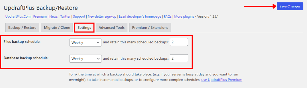 Automate Backup