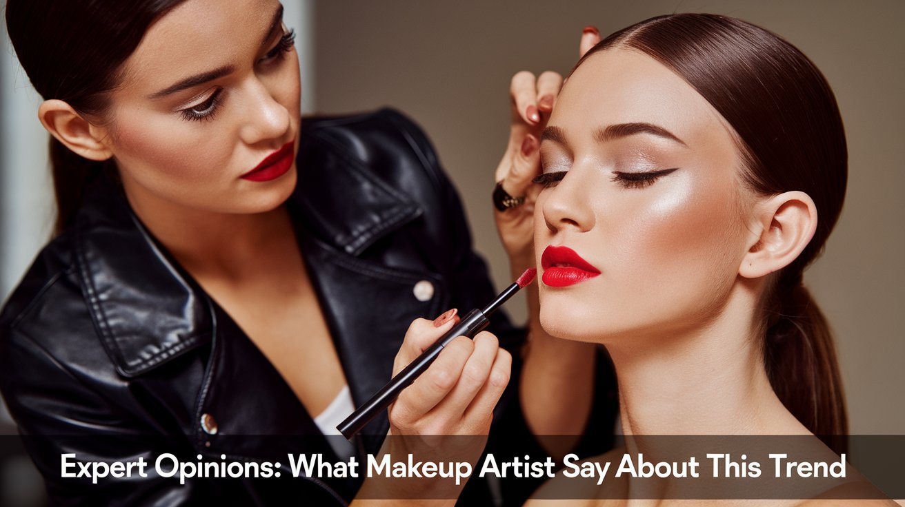 Make up artists expert opinion about trend of using eyeliner on lips