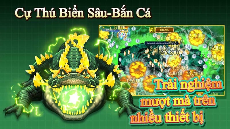 Đồ họa 3D sống động trong bắn cá 3D GEM88