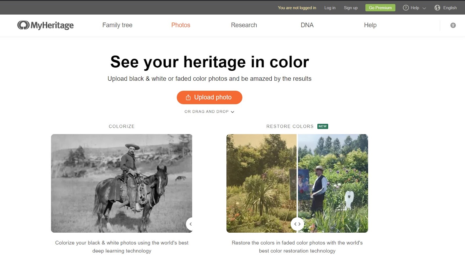 how to restore old images using ai