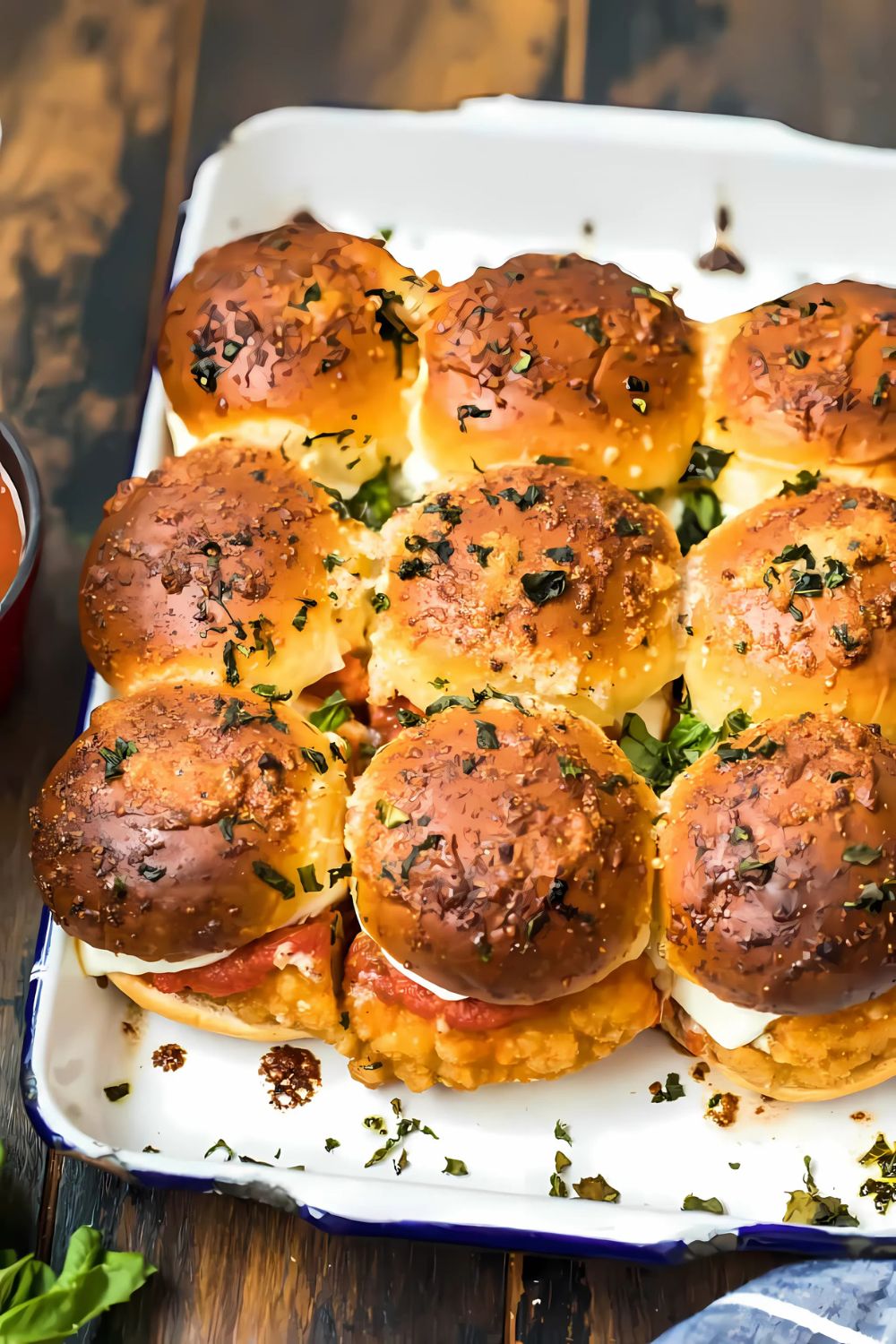 chicken parmesan sliders recipe
