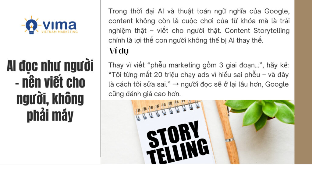 Content Storytelling thời AI: Còn là “vũ khí SEO” hay đã lỗi thời?