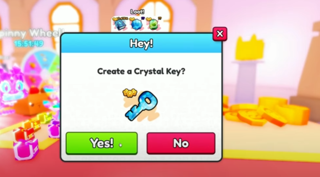 Pet Simulator 99 Crystal Key