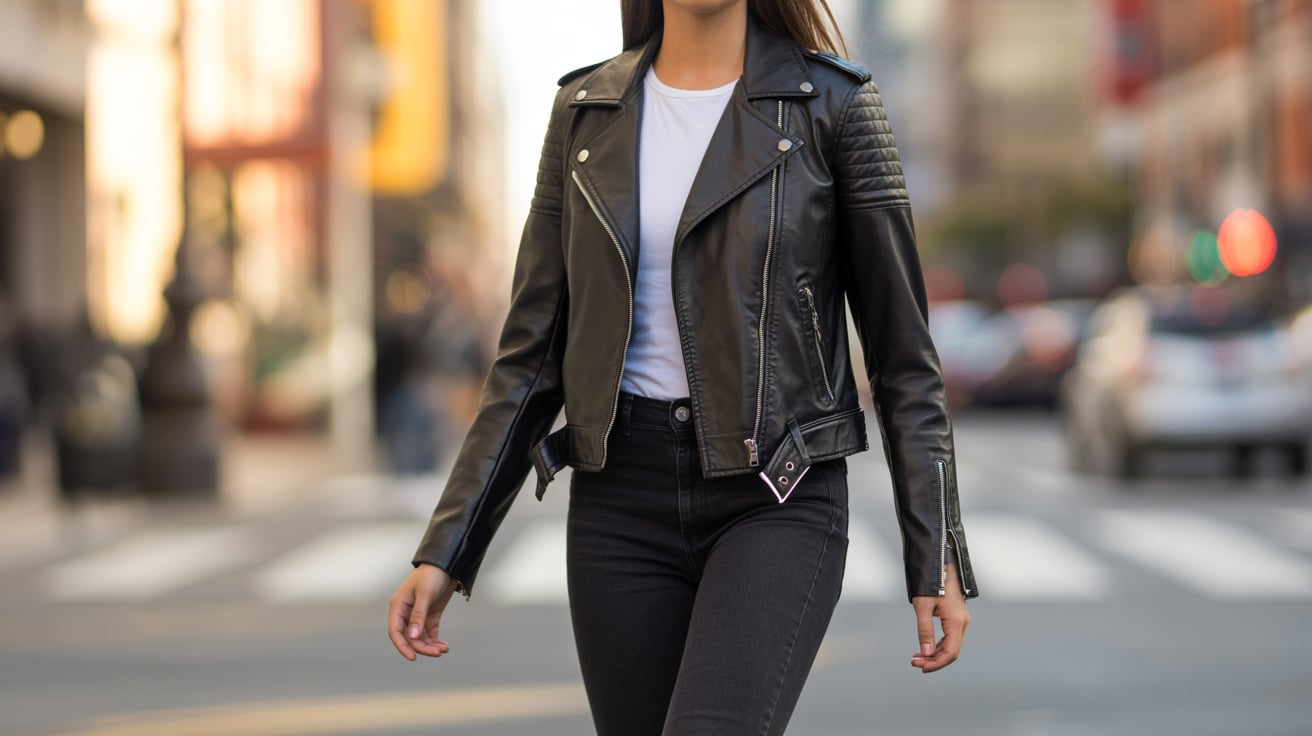 Leather Moto Jacket