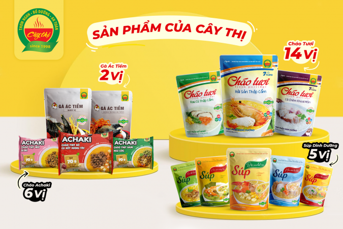 Các sản phẩm dinh dưỡng tại Cây Thị