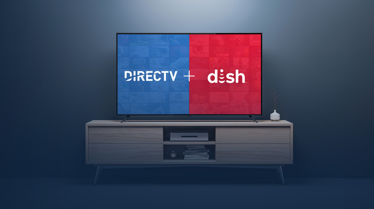 directv + dish logos