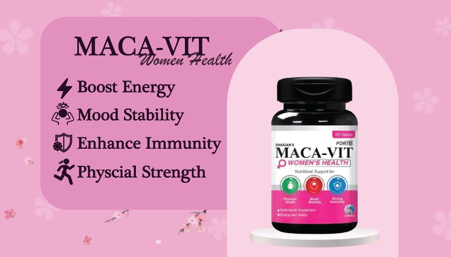 best multivitamin for women in Pakistan- Macavit women