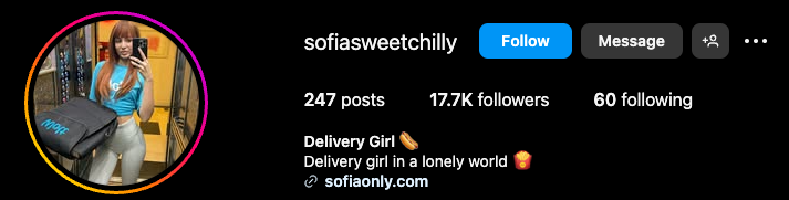 OnlyFans Delivery Girl Sofia