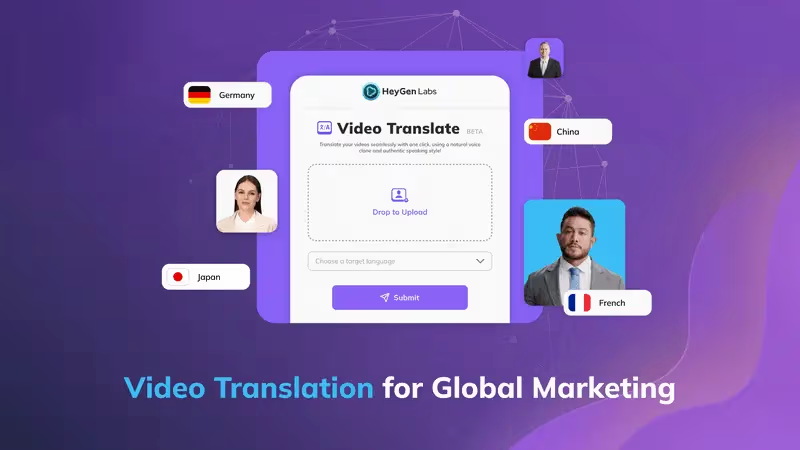 HeyGen AI Video Translator