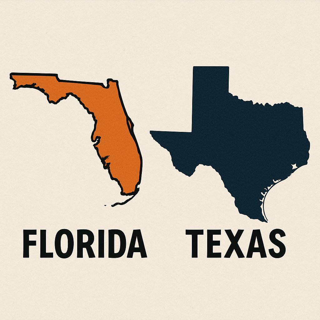 Florida and Texas State