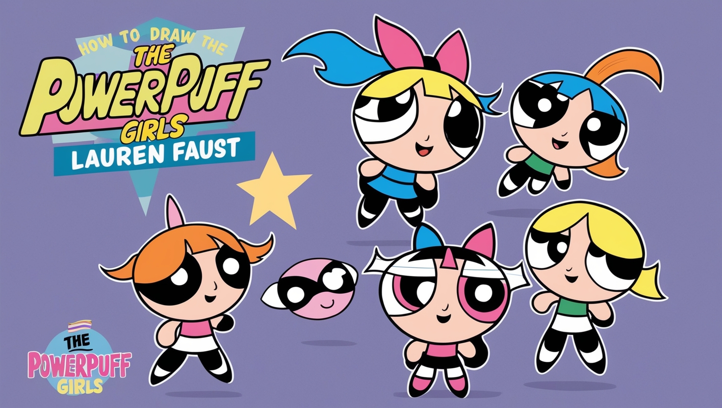 How to Draw the Powerpuff Girls PDF Lauren Faust