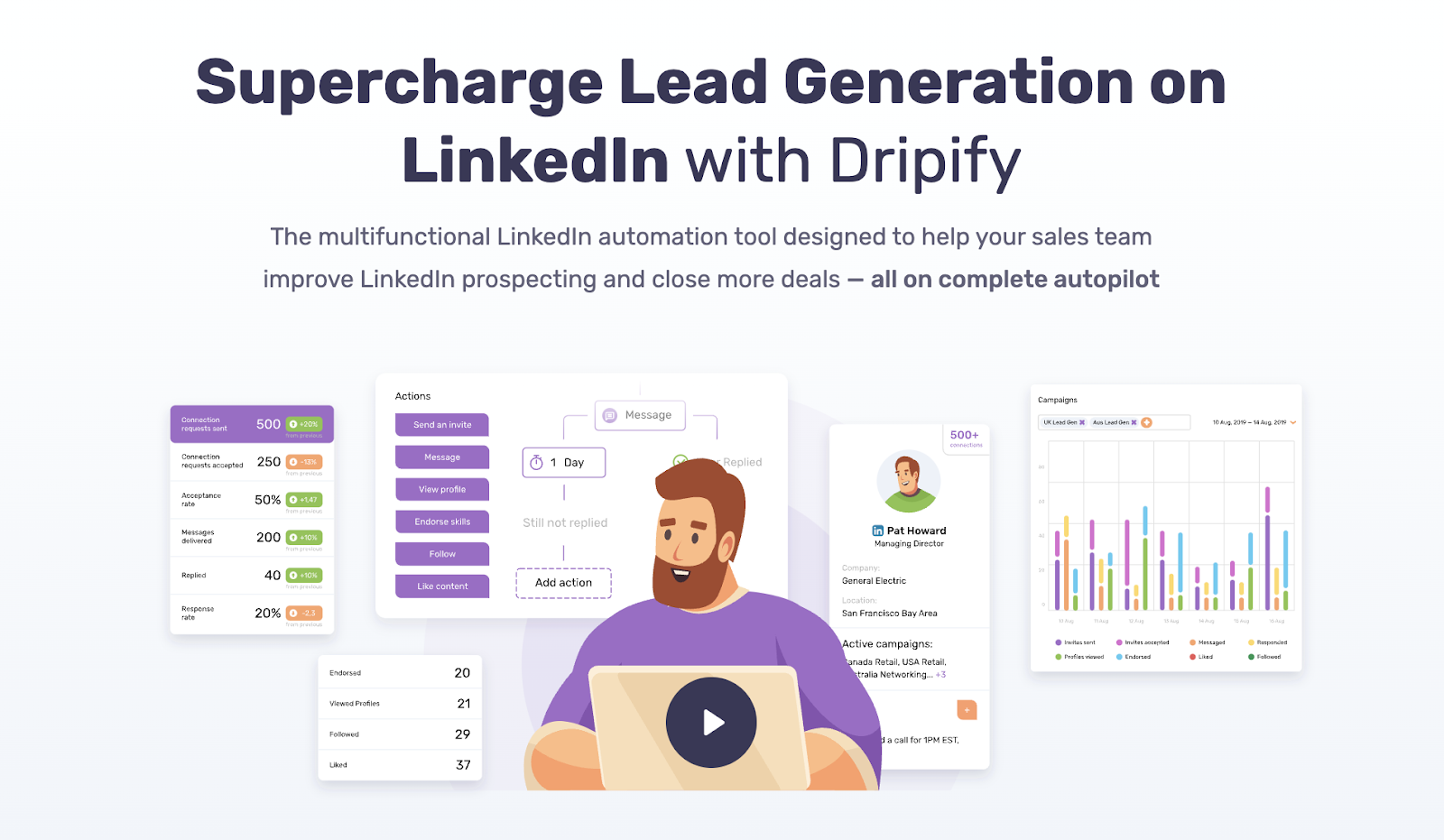 Dripify - LinkedIn automation tool