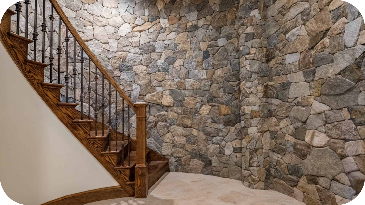 Indoor vs Outdoor Use of Bold Stone Colours